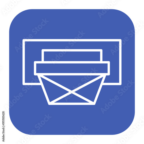 Basketball Hoop Icon