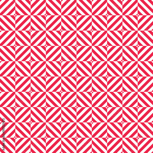 This square pattern has a striking visual impact and is ideal for use as background material. It is compatible with Swatches. red