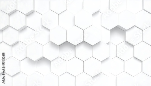 A white background with a pattern of raised hexagons (1)