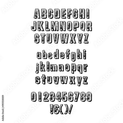 Spiderman font style with heavy metal texture