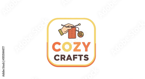 A person holds a whisk and other baking tools in a cozy kitchen environment with crafts.