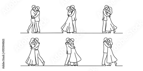 Earth Globe Continuous Line Drawing Global World Map Vector Art