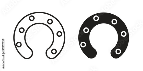 Baby orthopedic pillow icon line drawing. Minimalist style icons