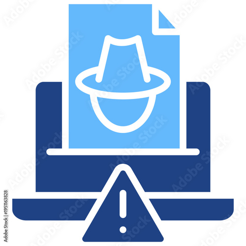 Illegal Activity glyph color icon