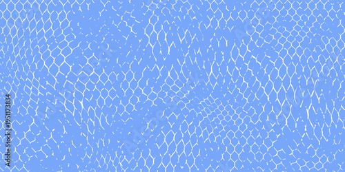 Seamless grunge fishing net pattern for sportswear and athletic apparel design.