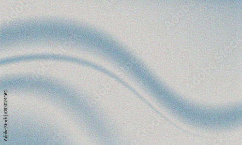 Blue wave pattern on white background abstract , glowing grainy blur effect, smooth gradient header, banner, cover, poster backdrop design