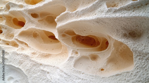 Exploring the Intricate Textures of Cake Surrounded by Organic Elements in Generative AI Art