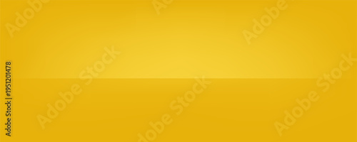 Studio backgrounds. yellow walls for photography space vector simple set with bright gradient spotlight abstract