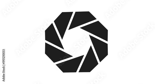 Camera shutter icon graphic design.