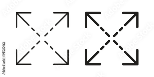 Full size icon in line design. icon for website design, mobile app, ui