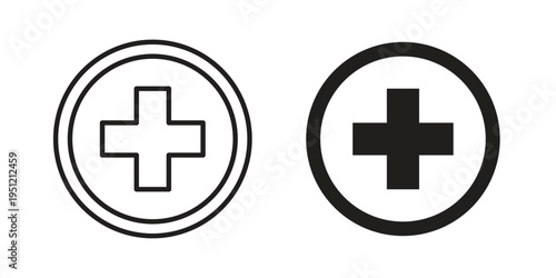 Hospital sign in line design. icon for website design, mobile app, ui