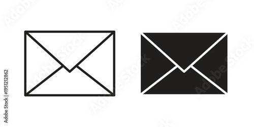 Inbox icon in line design. icon for website design, mobile app, ui