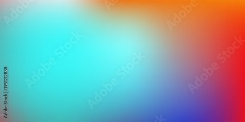 Abstract background combination color red, blue, white, orange. Soft beautiful gradient rainbow efect for use wallpaper, cover, banner, card element, web