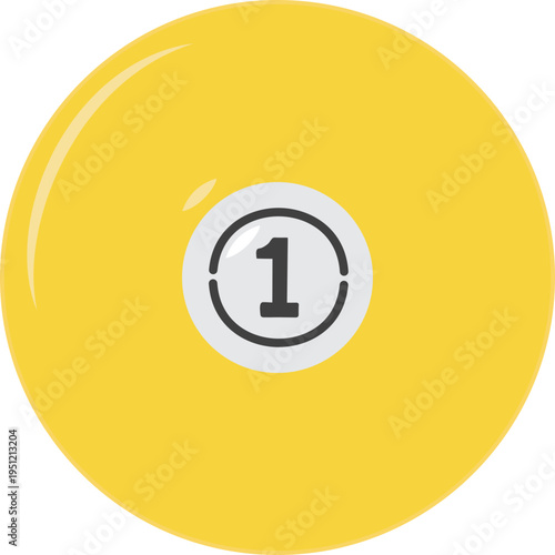 당구재료인 숫자별 둥근 포켓볼