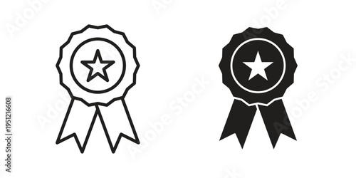 Medal icon in line design. icon for website design, mobile app, ui