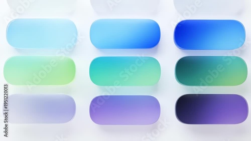 Wallpaper Mural Colorful Pill Collection - A Gradient of Health and Wellness. Torontodigital.ca