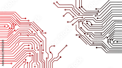 Circuit board background technology digital connections abstract illustration