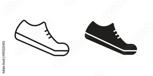 Shoes icon in line design. icon for website design, mobile app, ui