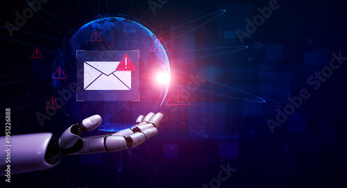 AI enhances cybersecurity through intelligent phishing detection, analyzing email patterns, and preventing fraudulent messages before they reach users. Parse
