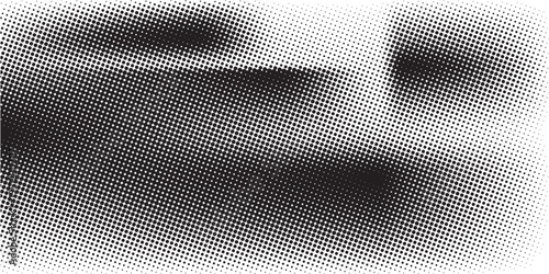 Foto Dark blue background with hexagon geometric lines pattern
