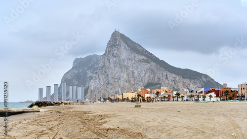 Coastal Tourism In La Linea De La Concepcion Spain Beachfront Cityscape With Rock Of Gibraltar Backdrop Travel Destination Vacation Scenery Coastal Living