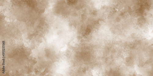 Light brown abstract watercolor texture background,  paper. Marble. Stone. Watercolor texture for cards, flyers, poster. watercolor banner, watercolor painted mottled brown background with vintage, 