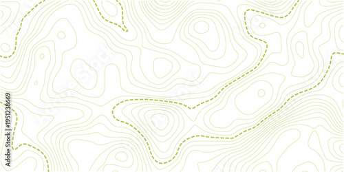 Topographic map background. Grid map. Abstract vector illustration.