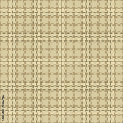 Room tartan pattern check, place plaid background fabric. Random texture vector textile seamless in light and amber colors.