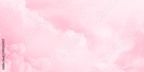 Abstract pink watercolor textured background. Pink color sky, Sky cloud flamingo pink hot love sweet colored tone for wedding card background. 