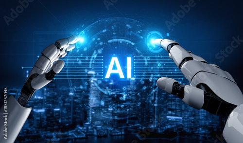 Tableau sur toile AI core enables machine learning for automation and prediction