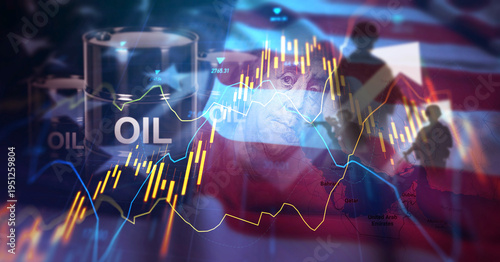 Foto Oil industry growth price market