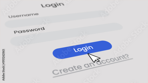 Mouse cursor clicking 