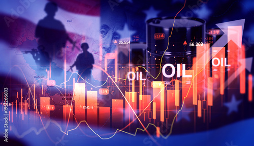 Strait of Hormuz important factor in the rise oil price Industry.Iran blocked the Strait of Hormuz.Conflict betweenUnited States and Iran is causing oil prices to rise on the stock market.
