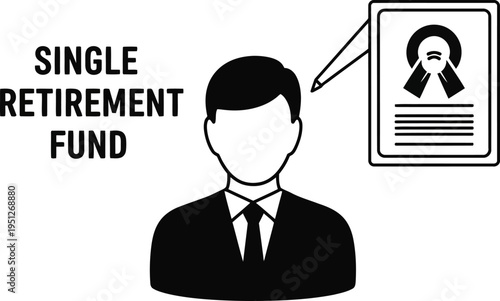 Retirement fund specialist with pension certificate