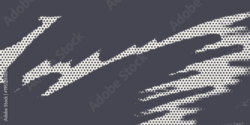 Hexagon Shapes Vector Abstract Geometric Technology Retrowave Sci-Fi Texture Isolated on Light Background. Halftone Hex Retro Simple Pattern. Eps10
