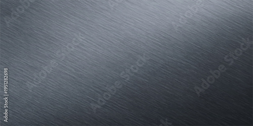 Cool toned brushed metal texture with fine parallel lines, offering a sleek, sophisticated, and industrial background for technology or architectural design