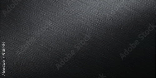 Brushed dark metal surface background, diagonal polished lines, cool gray tone, industrial texture, elegant backdrop, abstract, fine details, subtle lighting