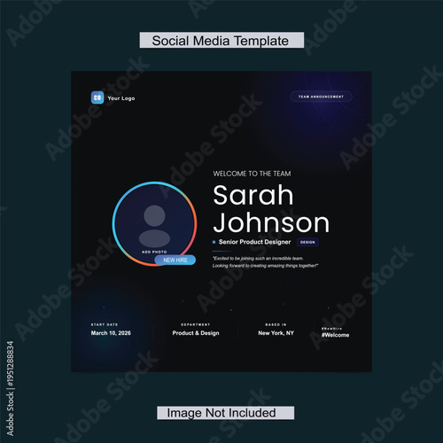 welcome new employee template,