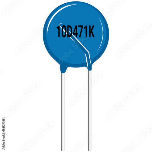 metal oxide varistor, surge protection component.