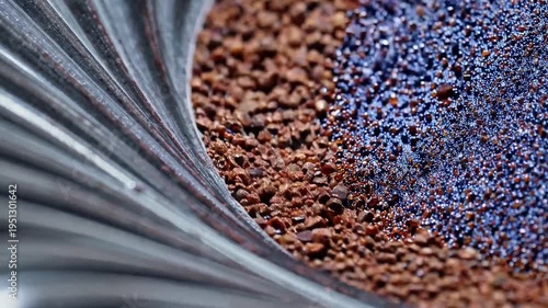 Capturing the Rich Textures of Freshly Ground Coffee in a Unique Brewing Moment Generative AI