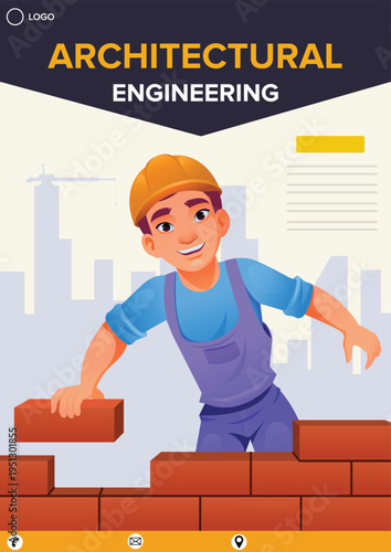 Construction Engineering Works. Building and Infrastructure Development Concept