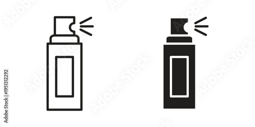 Air freshener icon for mobile application, button and website design.