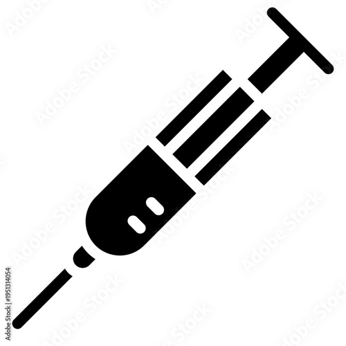 Syinc icon glyph style vector illustration.