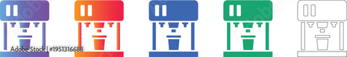 Coffee Machine Icon Set icon set