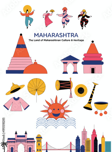 Maharashtra Cultural Heritage – Dance, Temples, and Landmarks