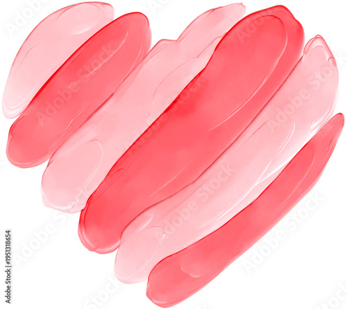 Tablou pe pânză pink heart shaped lollipop