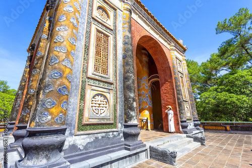 Wallpaper Mural Traditional architecture and courtyard of the Imperial Tomb of Tu Duc in Hue Torontodigital.ca