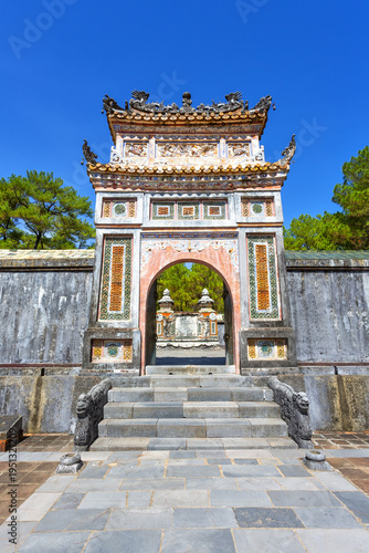Wallpaper Mural Traditional architecture and courtyard of the Imperial Tomb of Tu Duc in Hue Torontodigital.ca