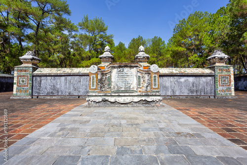 Wallpaper Mural Traditional architecture and courtyard of the Imperial Tomb of Tu Duc in Hue Torontodigital.ca