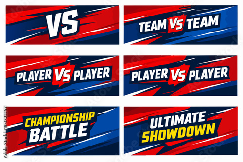 Versatile versus screen banners for competitive gaming, sports, and championship battles